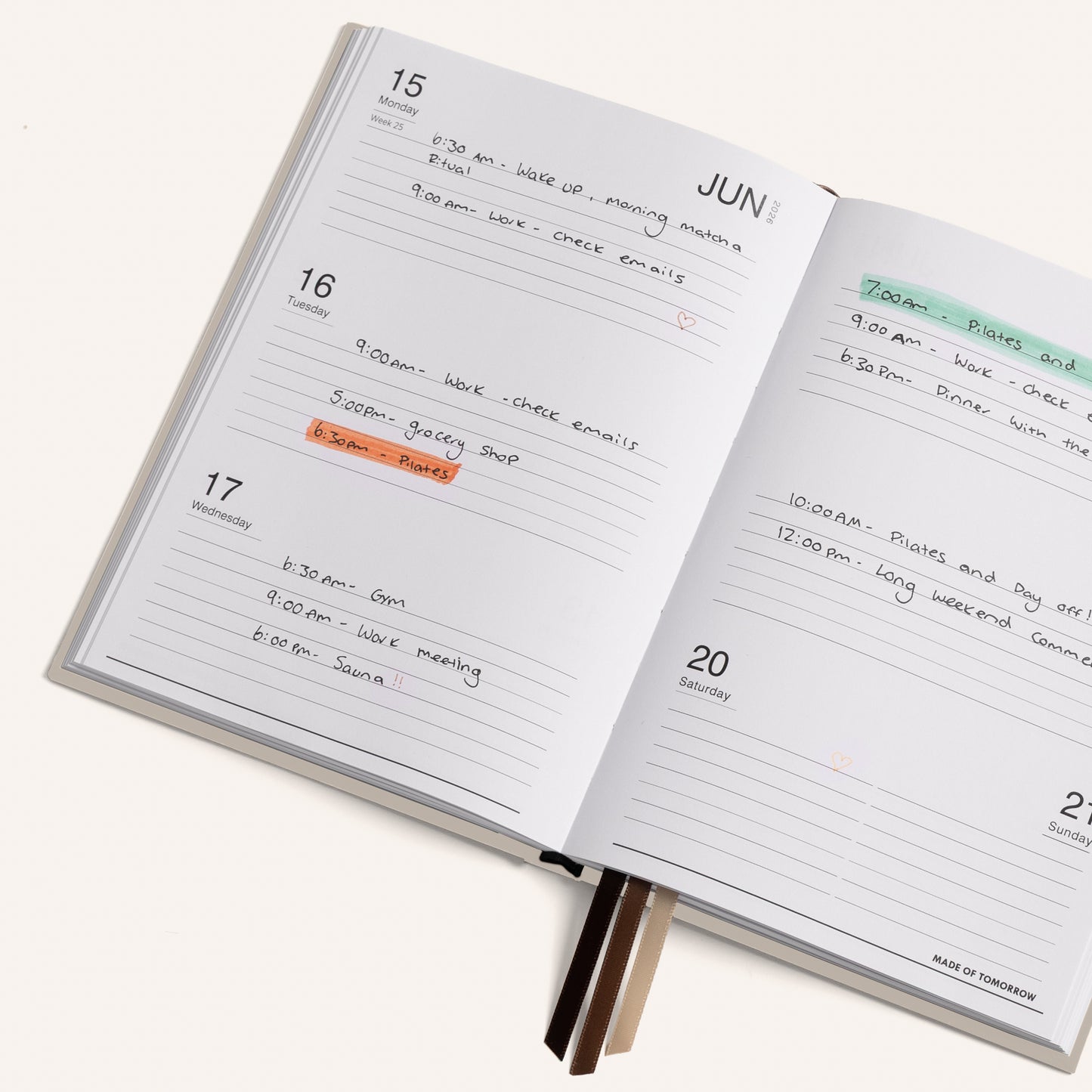 2026 A5 Weekly Diary - Classic