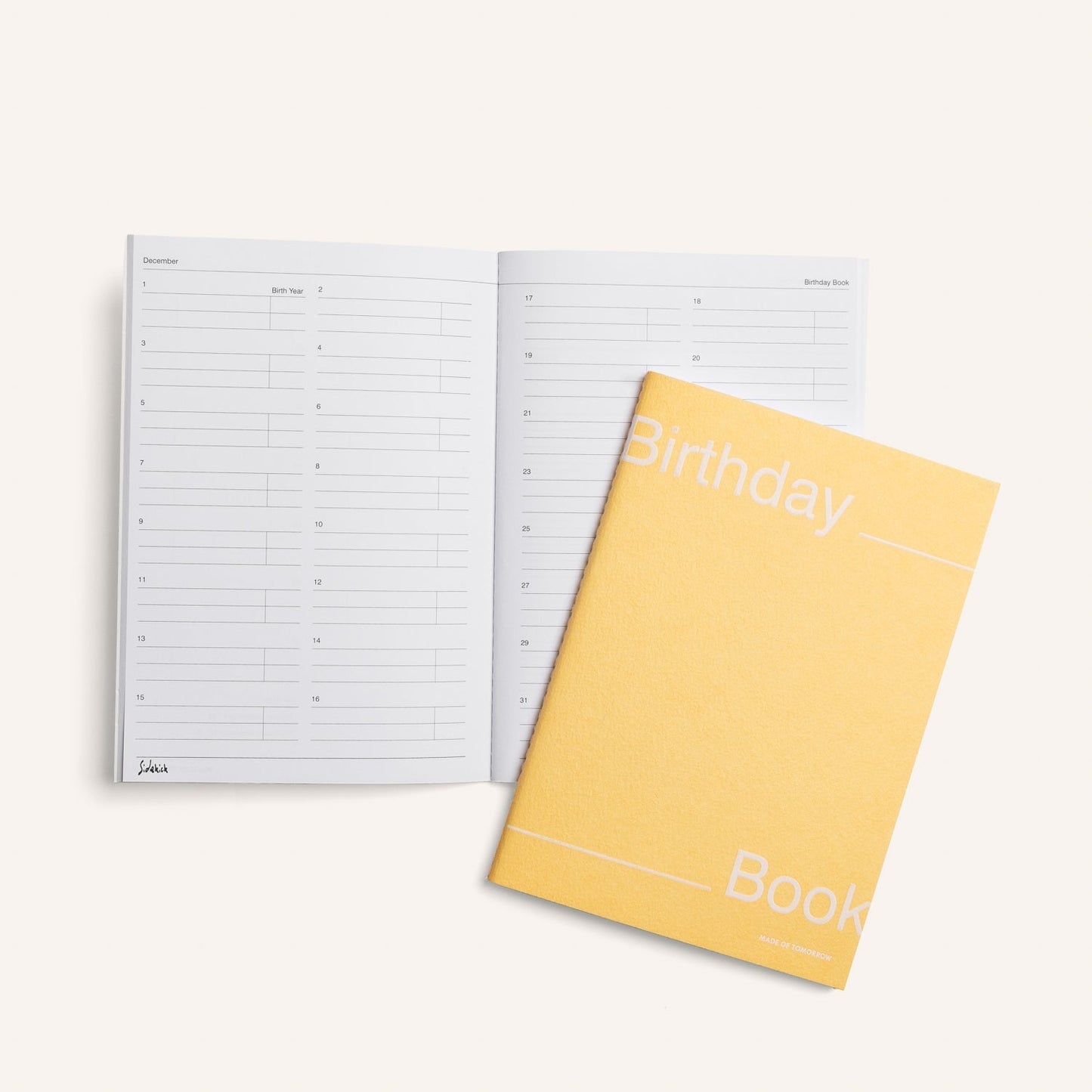 Birthday Book