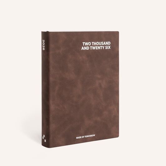 2026 A5 Daily Diary - Faux Leather