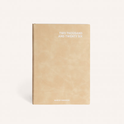 2026 A5 Daily Diary - Faux Leather